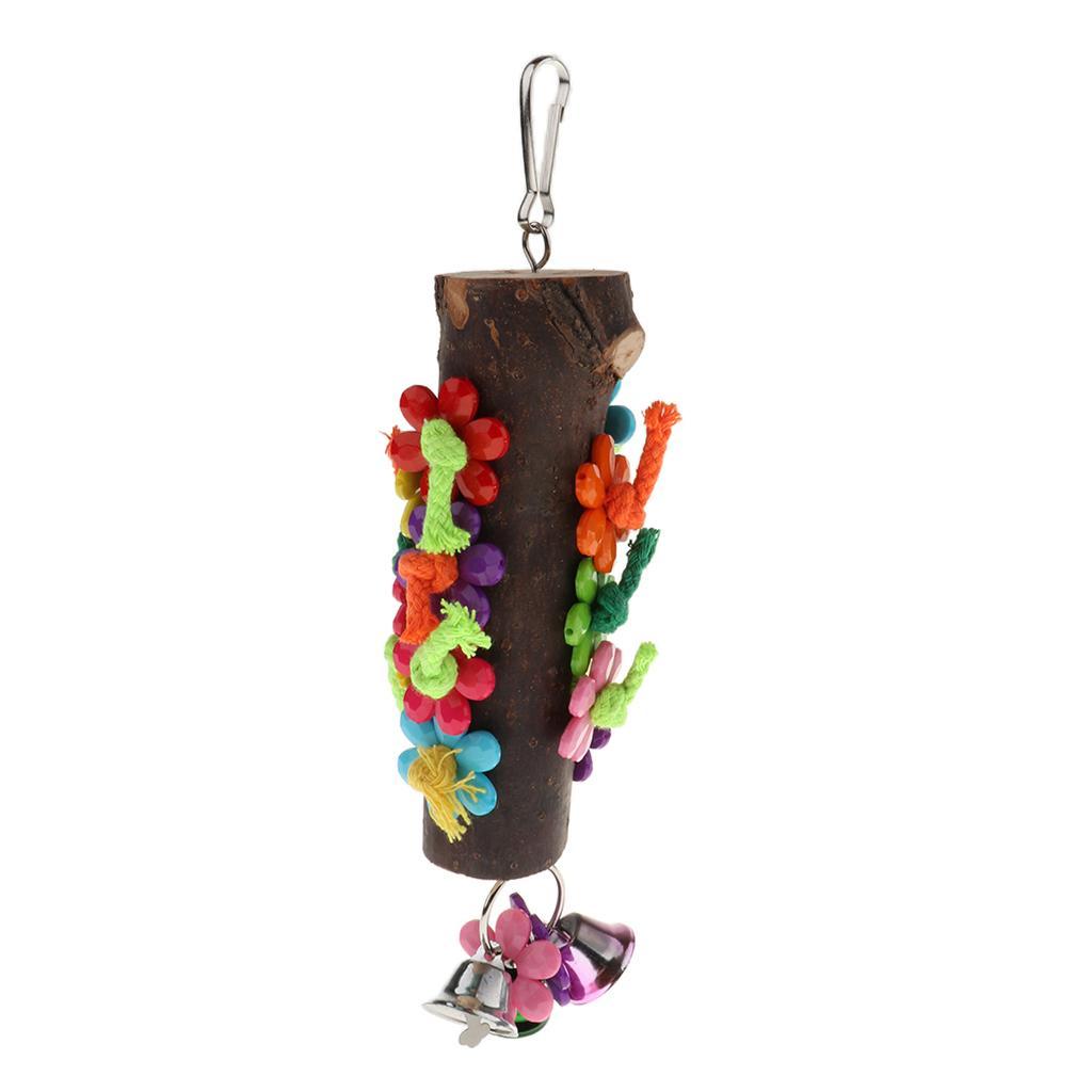Swing Bite Toy Hanging Cage Chewing Toy for Pet Parrot Birds Chew Climbing