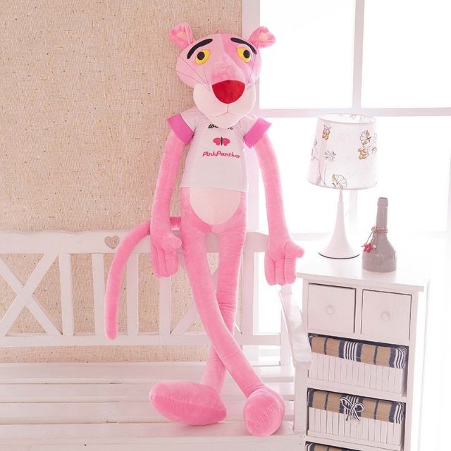 GỐI ÔM BÁO HỒNG PINK PANTHER SIÊU TO KHỔNG LỒ [CAO CẤP CR