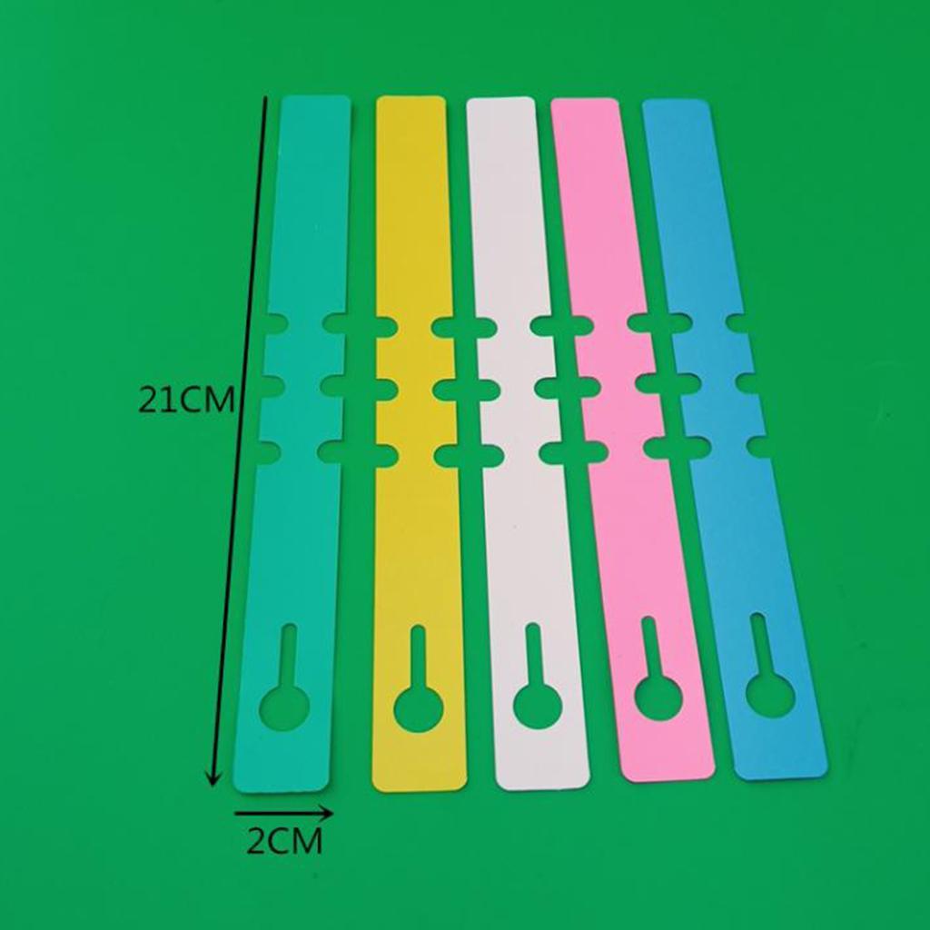 100Pcs  PVC Plant Tree Tag Garden Flower Labels Identification Cards