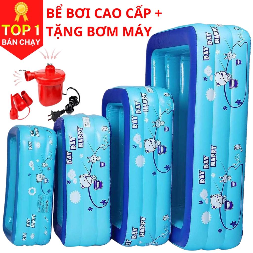 Bể phao bơi cho bé đáy 2 lớp chống trượt bền đẹp - Chính hãng dododios