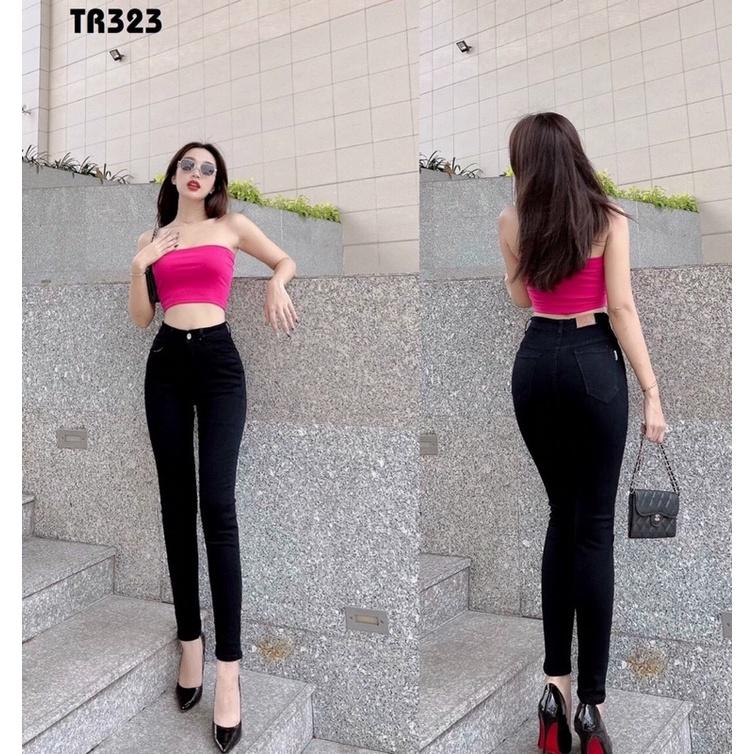 Quần Jean Skinny nữ Lưng Cao Co Giãn Tốt Đẹp Store 257