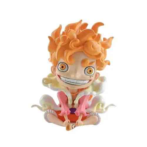 Mô hình Luffy Gear 5 Chibi tóc cam
