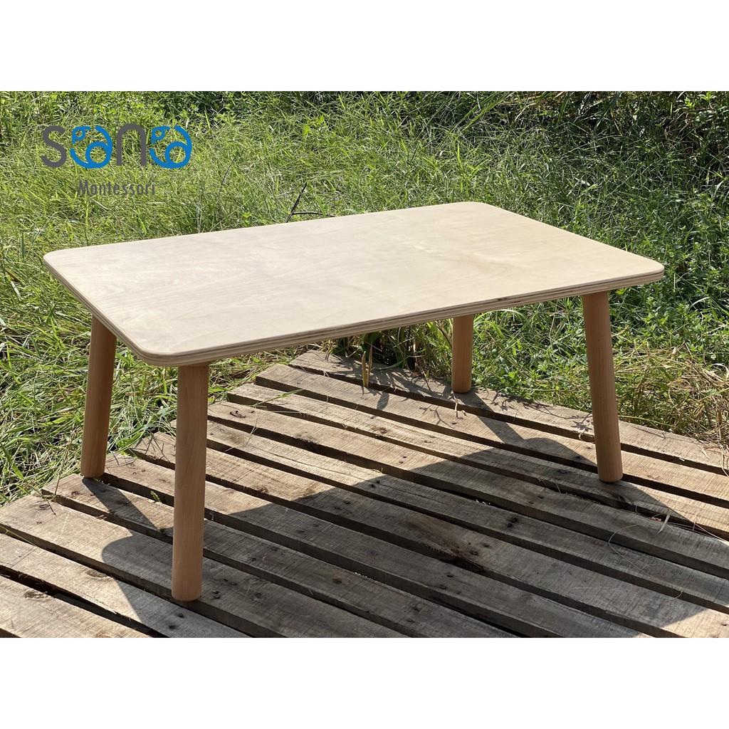 Bàn ghế Montessori cho trẻ từ 6 tháng đến 6 tuổi Sono- 100%Plywood Birch