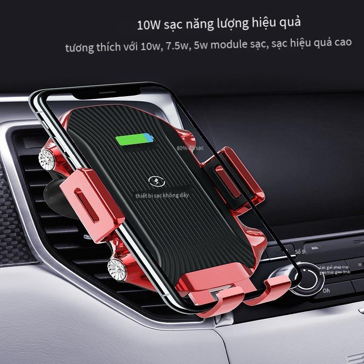 Ưu đãi đặc biệt mới bộ sạc cảm ứng tự động di động điện thoại di động sạc không dây trên xe hơi T3 giá đỡ điện thoại di động trên xe hơi sạc không dây