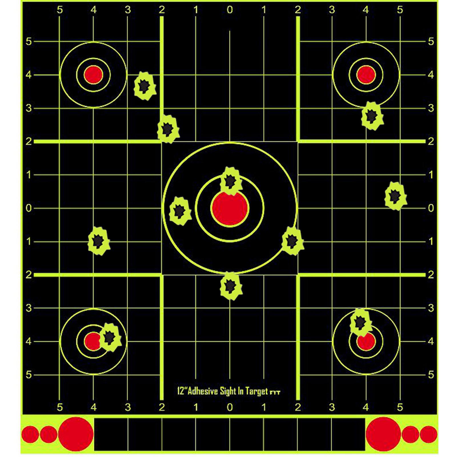 10 X 12 '' Shooting Target Paper Shooting with Splatter Targets Sheets Accessories
