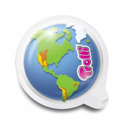Kẹo dẻo Trolli Planet hình Quả địa cầu hộp nhựa 1128gr
