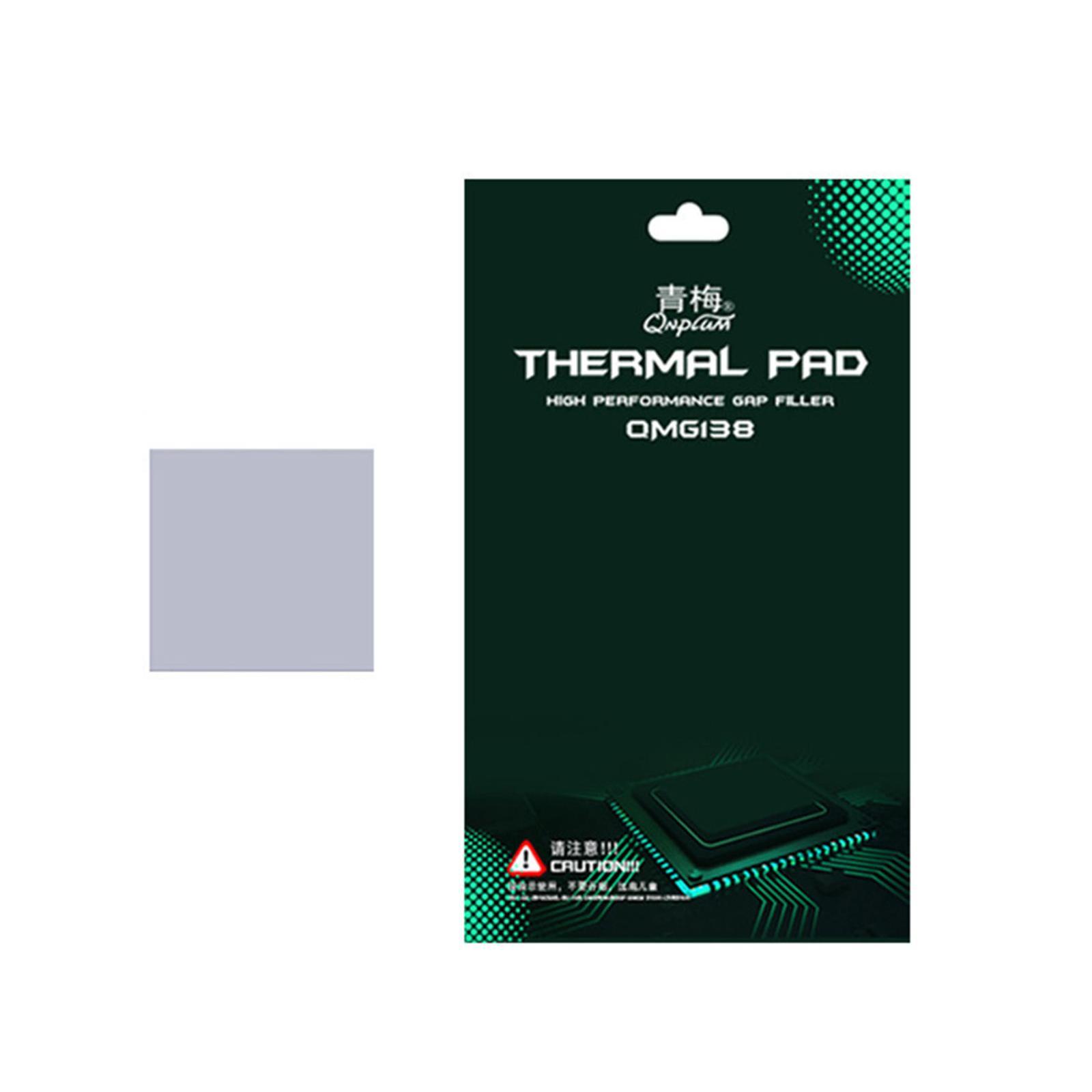 Silicone CPU Pad 12.8 W/ Heat Resistant Memory 30x30x0.5mm