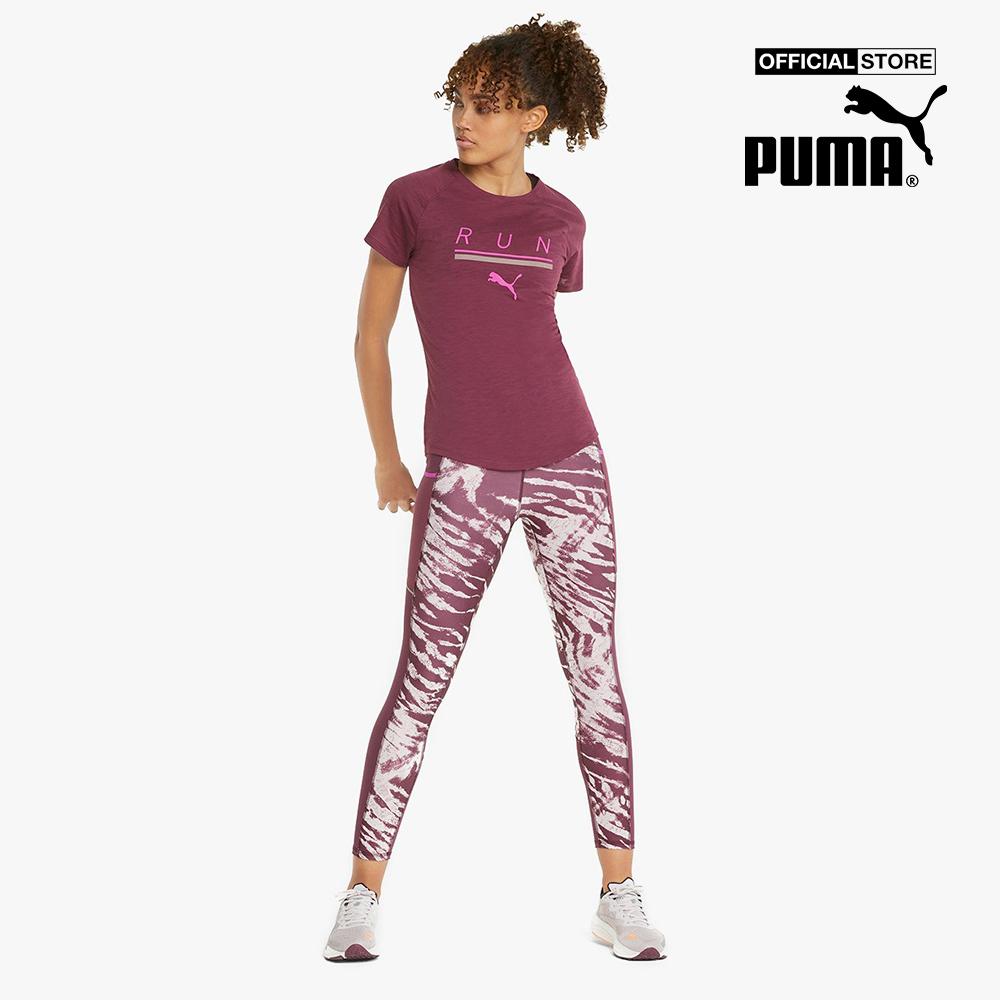 PUMA - Áo thun thể thao nữ ngắn tay 5K Logo 521388