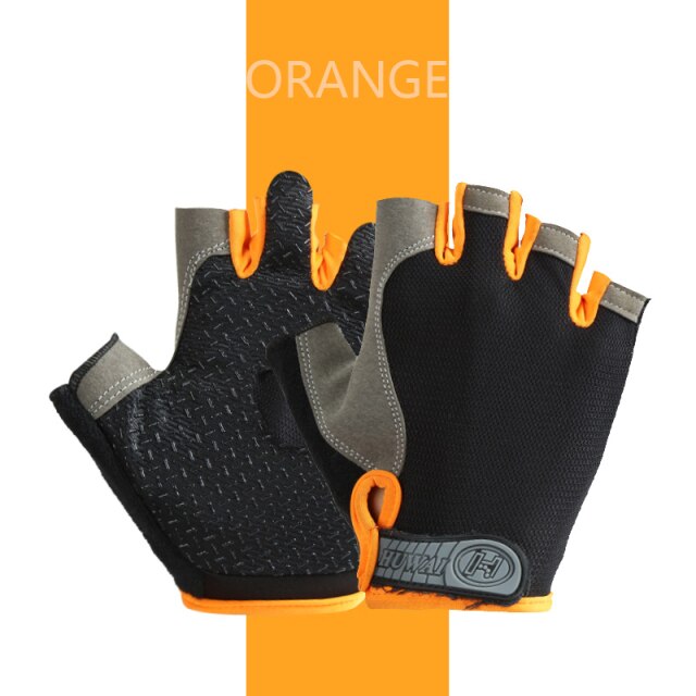 Găng tay thể thao thời trang HATSU HW Basic Sport Gloves, Găng tay đi phượt, Bao tay chạy xe máy, Xe đạp | Bao tay cụt ngón bảo vệ bàn tay đa năng