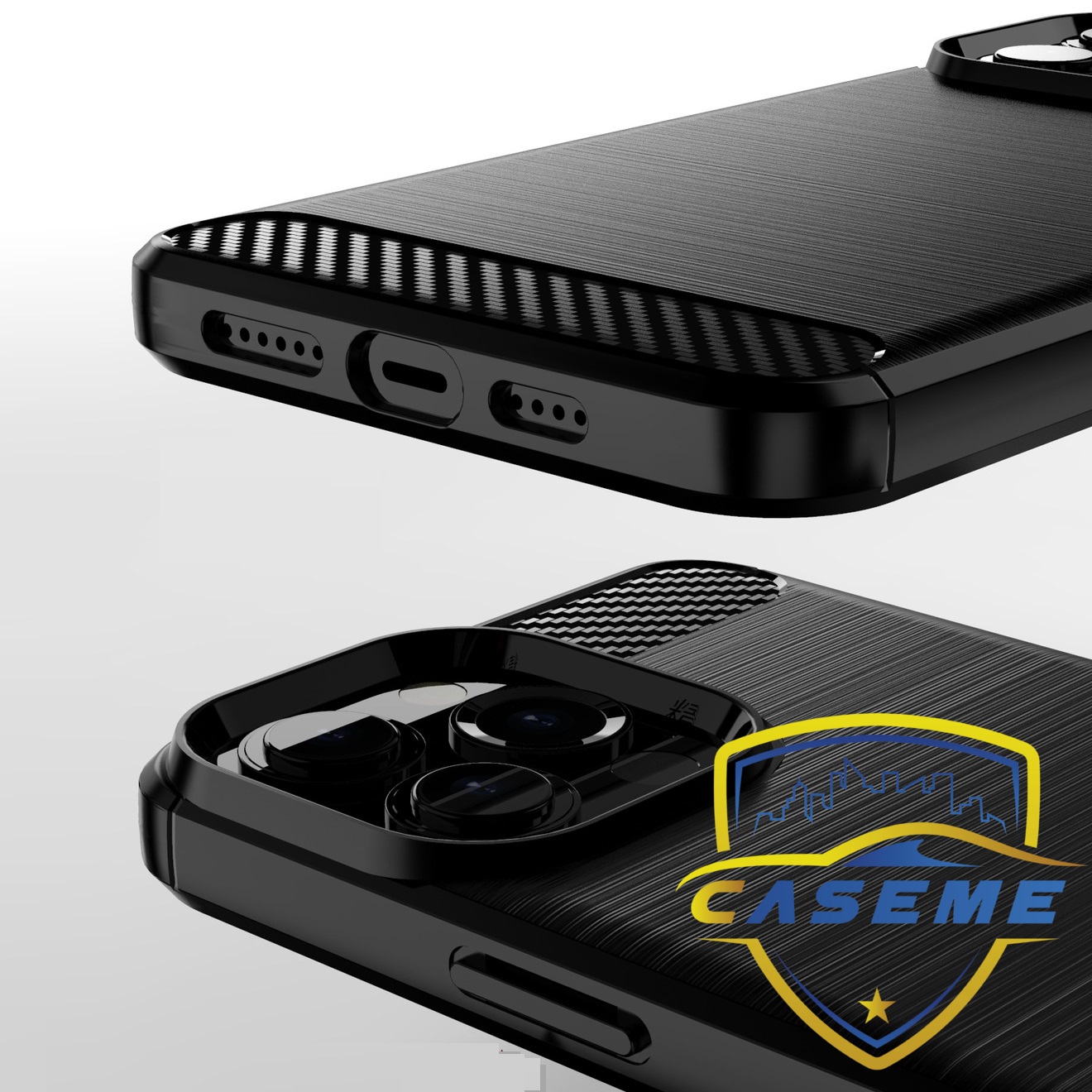 Ốp lưng Rugged Shield dành cho iPhone 13 Pro Max cao cấp chống sốc - Hàng Chính Hãng