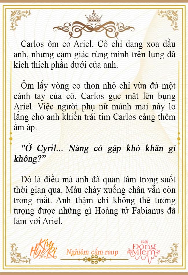 [novel 18+] ariel, thánh nữ dâm đãng chapter 58 8