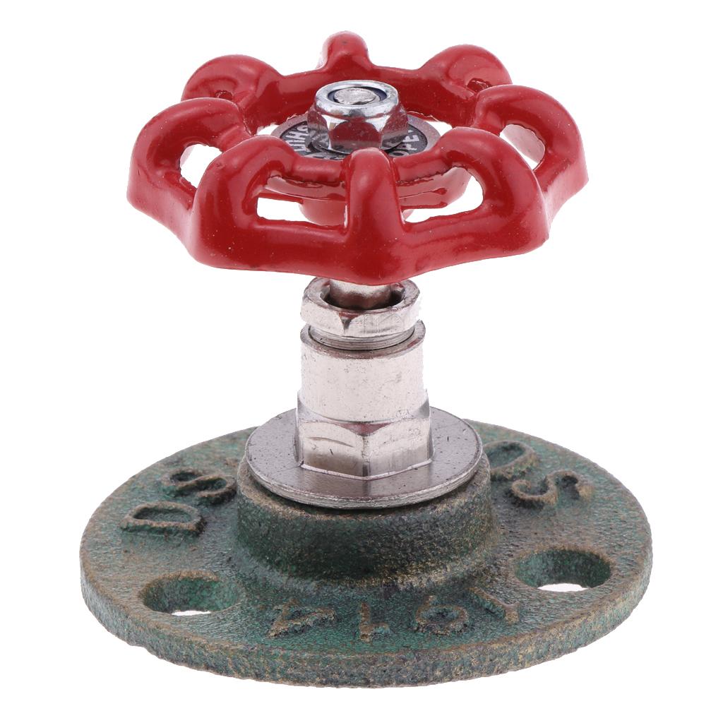 Industrial Rustic Wall Mounted Hand Wheel Hook Coat Hook Key Holder