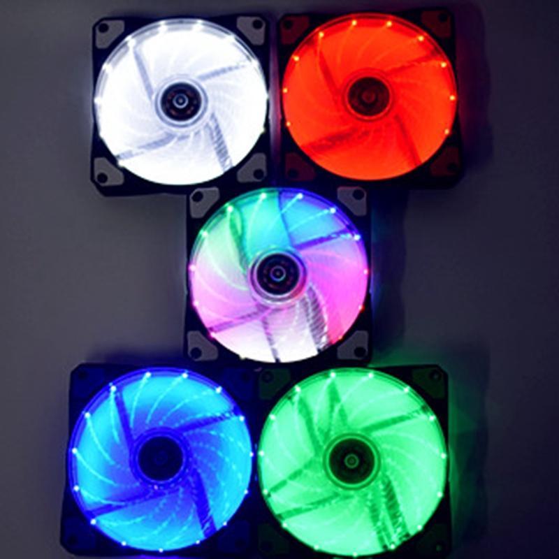 Quạt tản nhiệt tích hợp đèn LED cho CPU máy tính 120mm