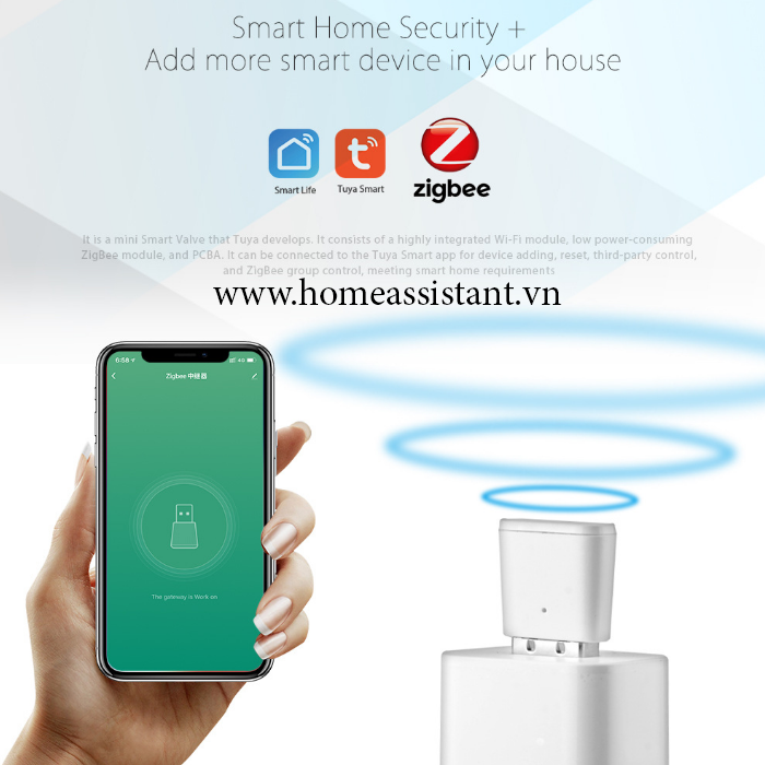 Router Khuếch Đại Kích Sóng Zigbee Tuya ZKD01 (Hỗ trợ Home Assistant)