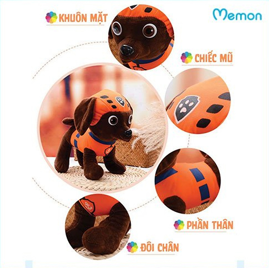 Gấu Bông Chó Cứu Hộ Cao Cấp - Hàng Chính Hãng Memon - Đồ Chơi Thú Nhồi Bông Chó Cứu Hộ, Bông Gòn PP 3D Tinh Khiết, Đàn Hồi Đa Chiều, Bền Đẹp, Mềm Mịn, An Toàn Cho Người Sử Dụng