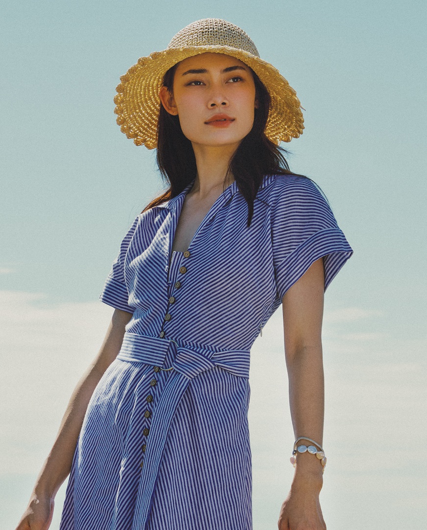 Đầm Maxi Linen Tuyền DRE173 thời trang thiết kế Hity