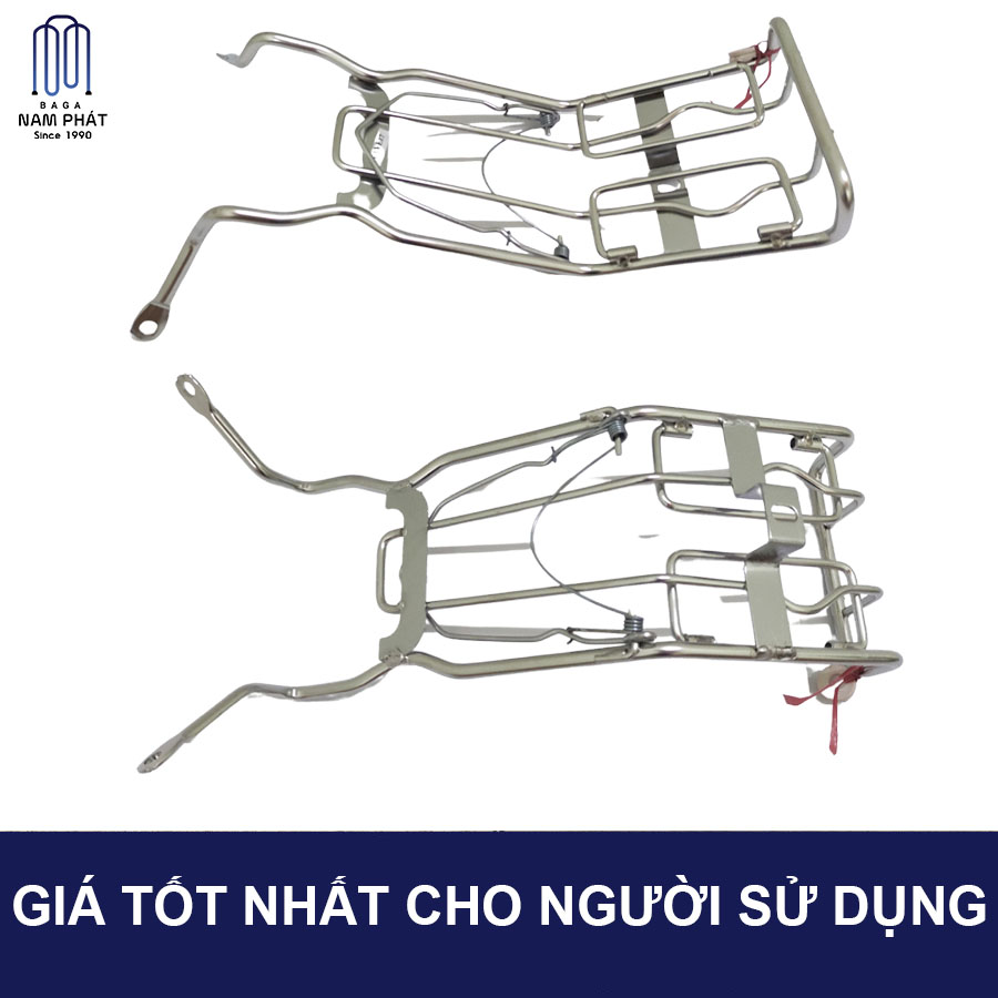 Baga giữa 10 li Wave Alpha 2017-2023 Inox / 7 Màu Nam Phát