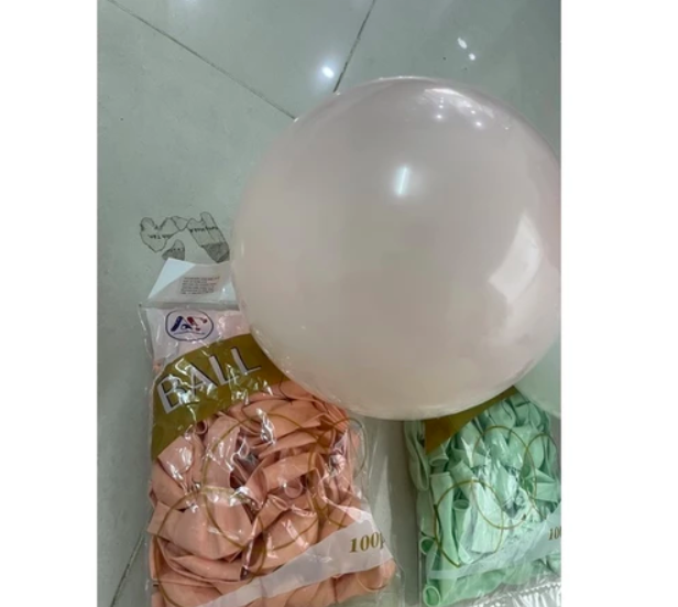 ( 100 quả ) Bong bóng pastel macaron 10&quot; siêu rẻ - quả trang trí sinh nhật siêu đẹp