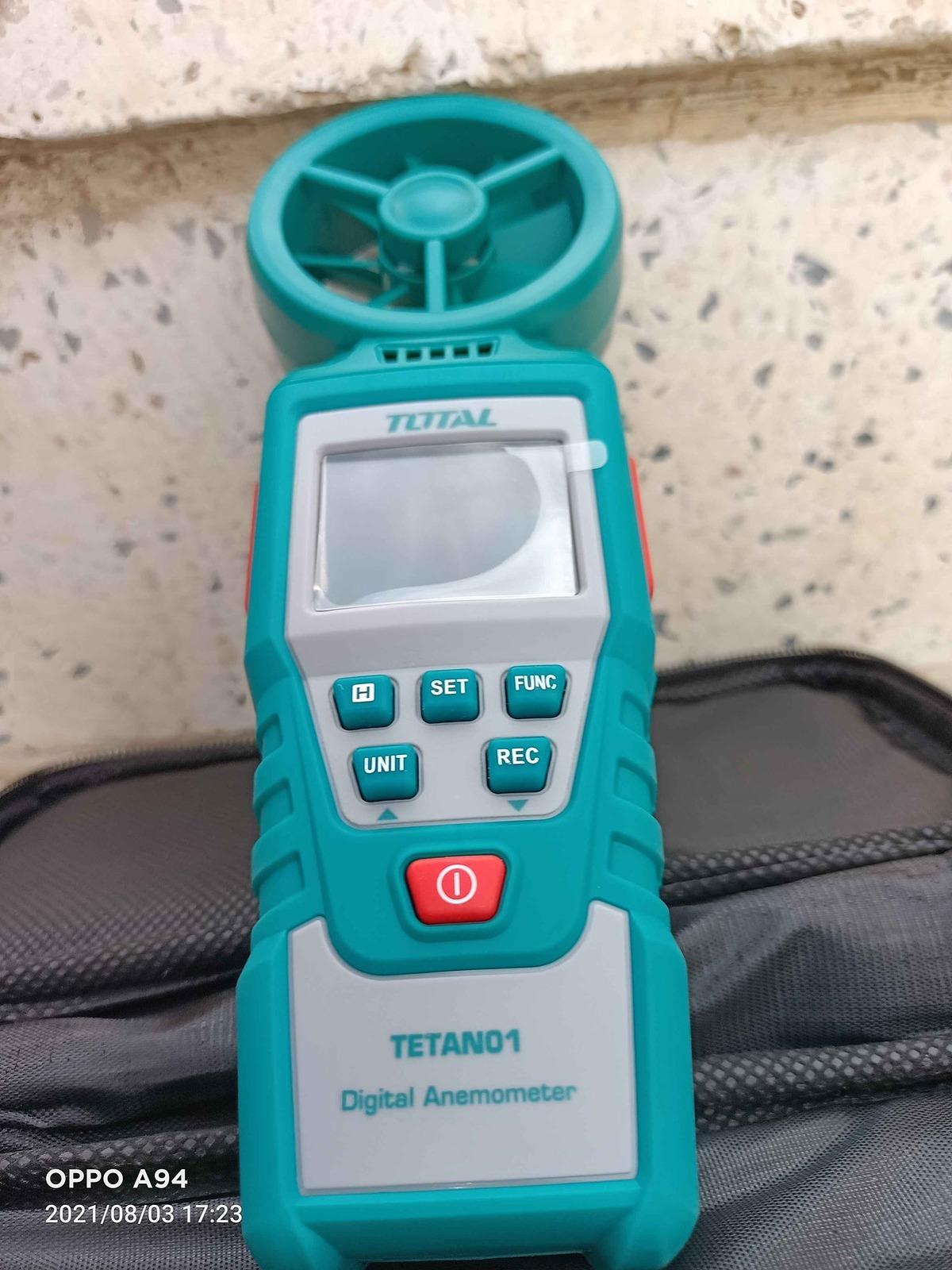 MÁY ĐO TỐC ĐỘ GIÓ KỸ THUẬT SỐ TOTAL TETAN01 - HÀNG CHÍNH HÃNG