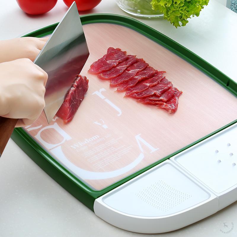 Thớt cắt đồ ăn đa năng ABS Wisdom - Home and Garden