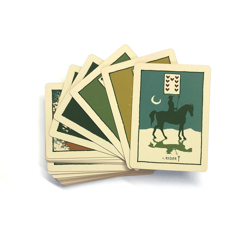 Bộ Bài Lenormand Green Glyphs Tặng Đá Thanh Tẩy