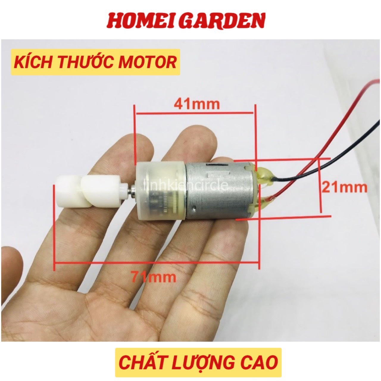 Motor mô tơ giảm tốc mini điện áp 3v - 5v tốc độ nhanh bánh răng kim loại - KG005