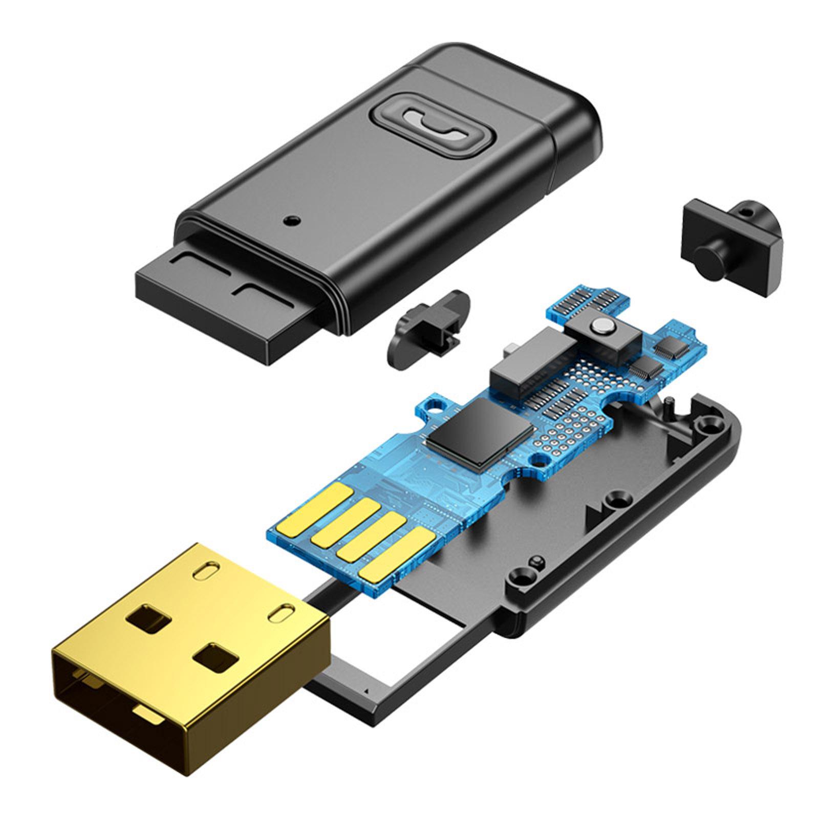 Bộ phát & Bộ thu âm thanh trên ô tô không dây Bluetooth 5.0 AUX 3,5 mm cho TV PC C11