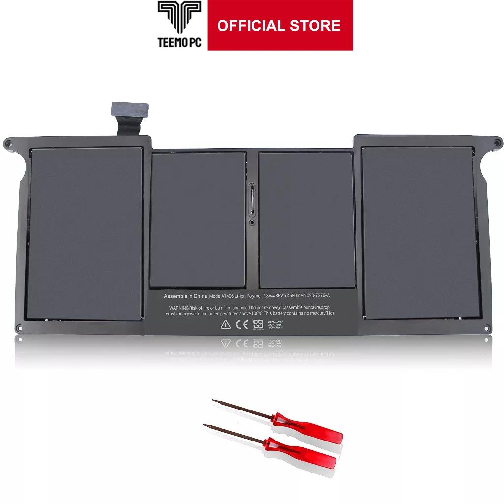 Pin Dành Tương Thích Cho Macbook Air 11&quot; A1370 A1406 A1495 A1465 A1465 2012 - 2014 Và A1370 Năm 2011 TEEEMO PC Hàng Nhập Khẩu New Seal