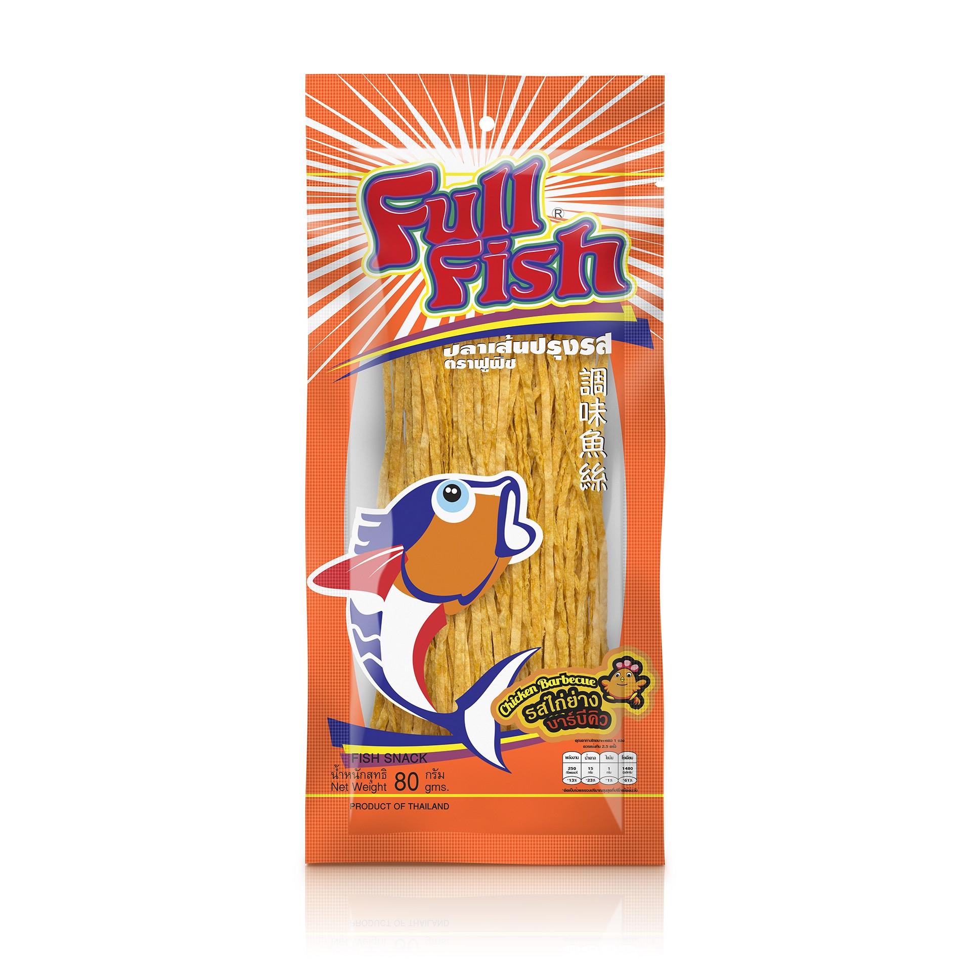 5 gói Snack cá Full Fish vị gà nướng - 70g