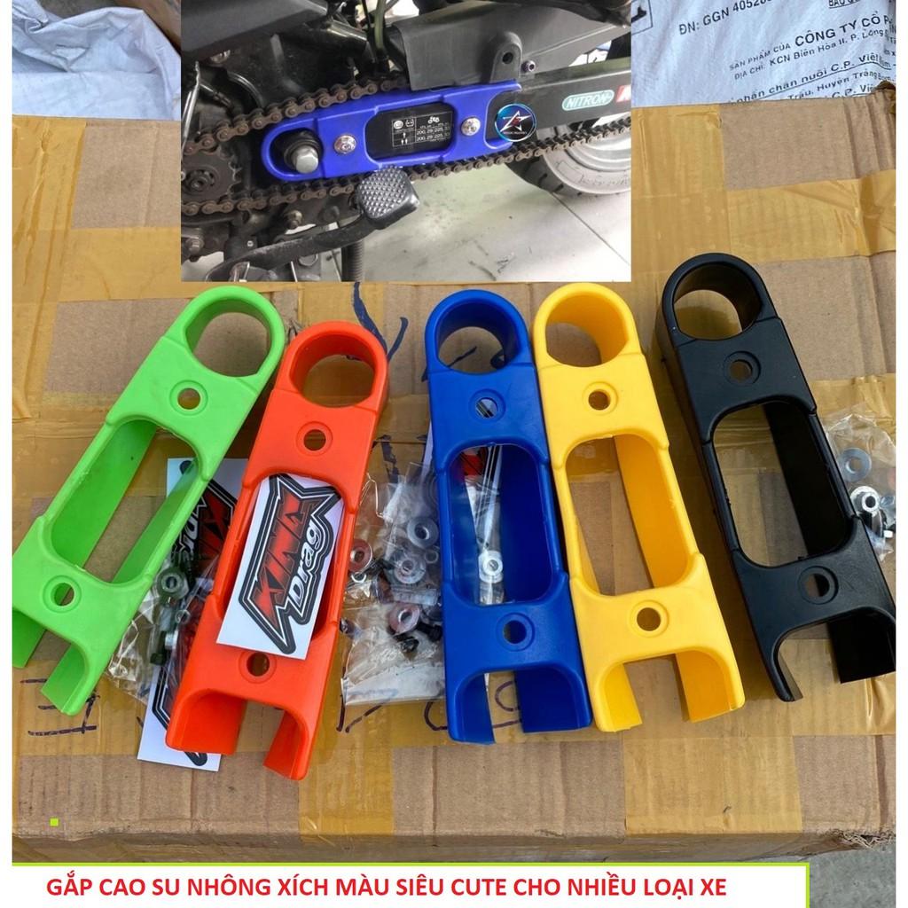 Ốp gắp nhông xích cao su nhiều màu loại dày đẹp lắp các xe , đồ chơi xe máy
