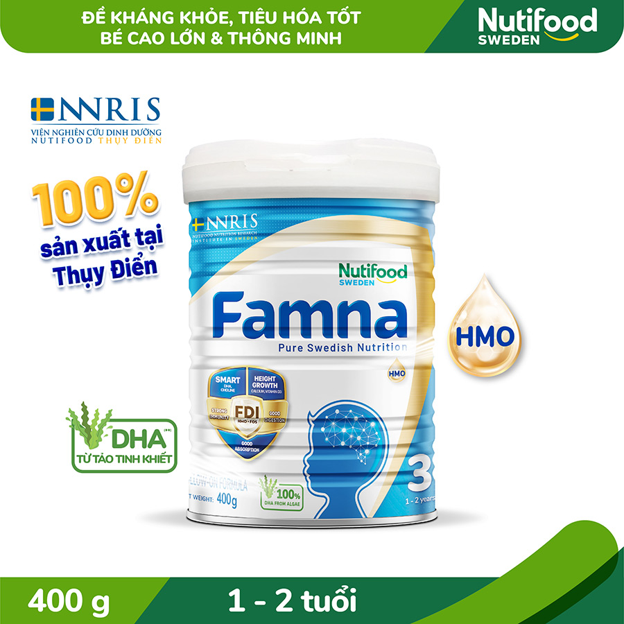 Sữa Bột FAMNA 3 Lon 400g