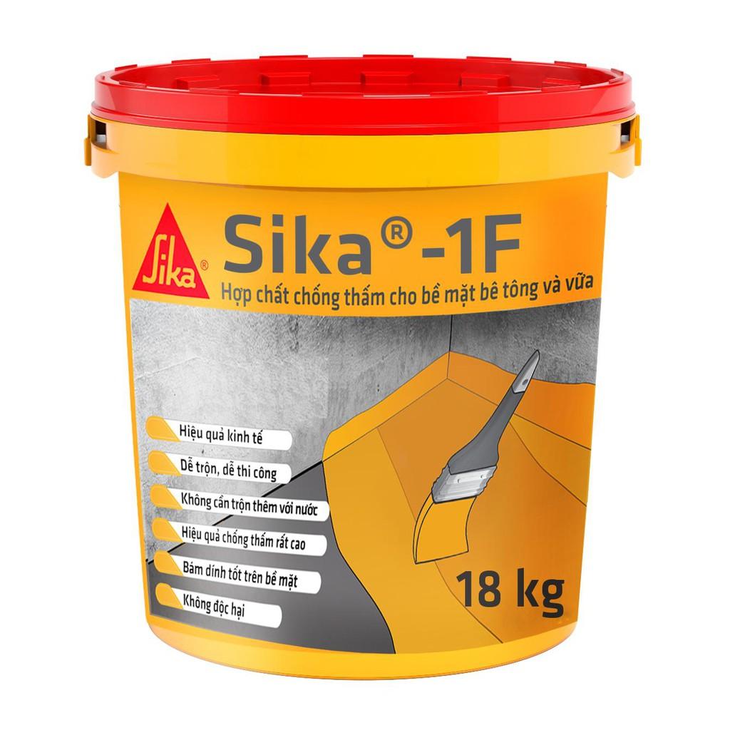 Sika 1F – Chống thấm mái, sân thượng, nhà vệ sinh, seno – 18kg