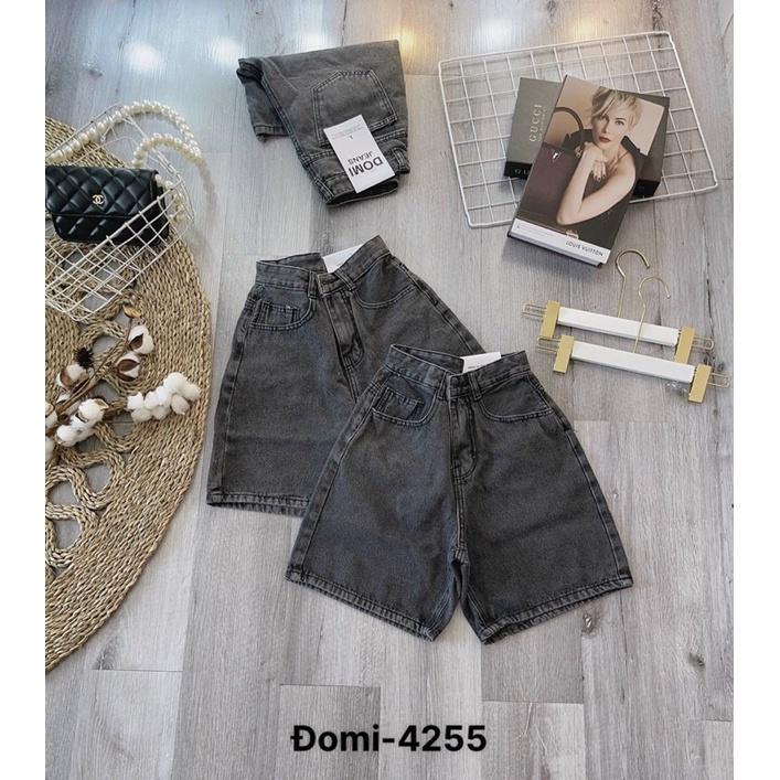 Quần Jeans Nữ - Quần Ngố Lửng Ống Rộng Dáng Chữ A Lưng Cao Vải Cực Xịn, Chất Jeans Cotton Thoáng Mát, Mềm Mịn, Lai Cuốn