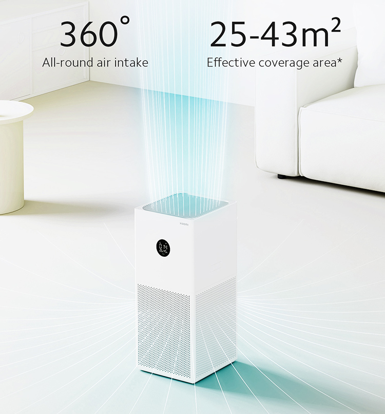 Máy Lọc Không Khí Xiaomi Mi Air Purifier 4 lite (BHR5274GL) (33W) - Hàng chính hãng