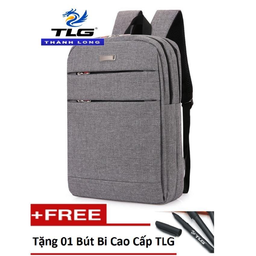 Balo nam thời trang phong cách Thành Long TLG 208215 1 tặng 01 bút bi cao cấp TLG