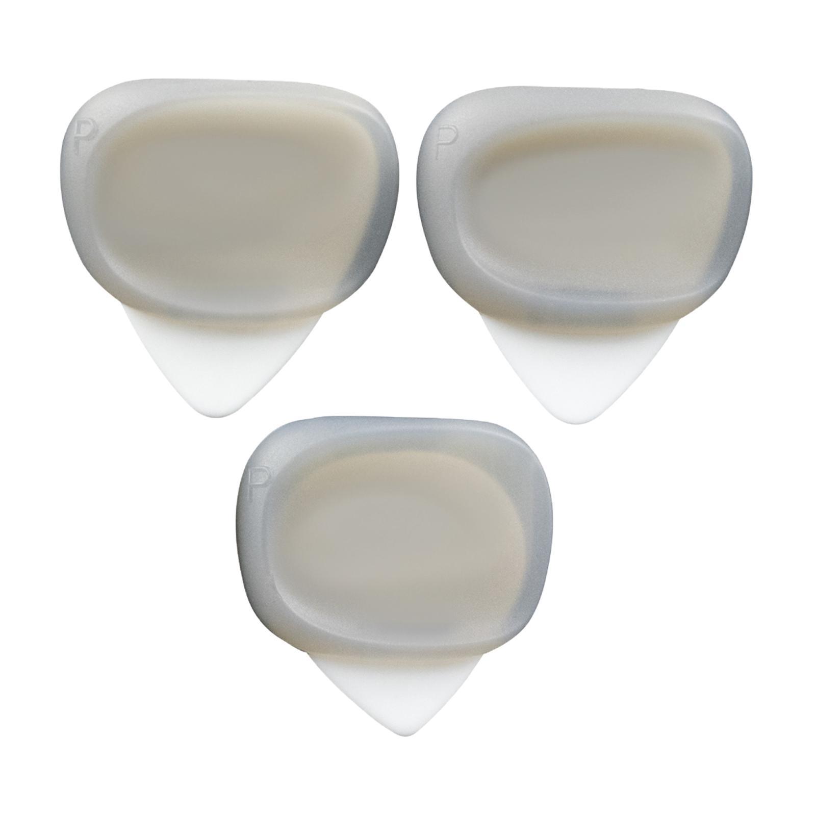 3Pcs Guitar Picks Thumb Finger Picks 0.6/0.96/1.2mm for Bass Acoustic Guitar