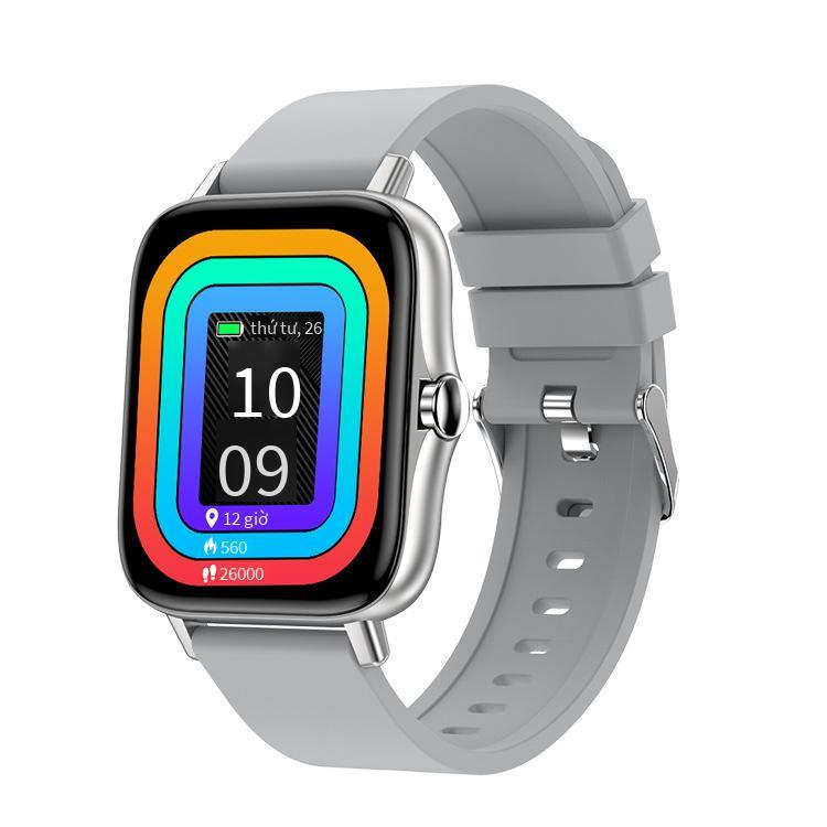 Ưu đãi đặc biệt sản phẩm mới Đồng hồ thông minh T42 1.7 inch nghe gọi bluetooth đồng hồ tập thể dục đo huyết áp theo dõi giấc ngủ