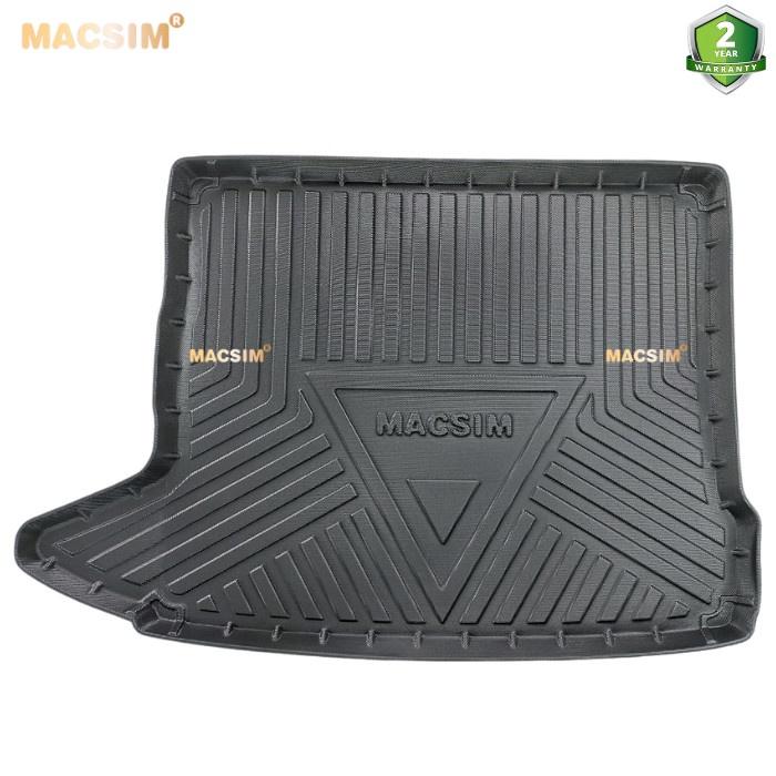 Lót cốp xe ô tô Audi Q3 2012-2017 chất liệu TPV thương hiệu Macsim màu đen hàng loại 2