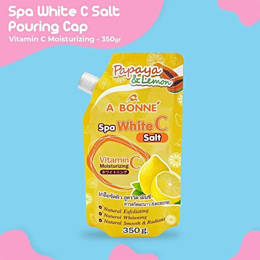 Muối Tắm Sữa A Bonne Spa Vitamin C Salt Chiết Xuất Chanh &amp; Đu Đủ 350g