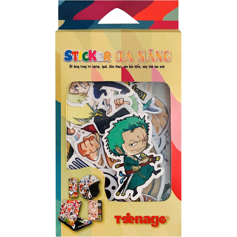 Sticker Casiofx Đa Năng One Piece Cực Ngầu 005 (40 Hình)