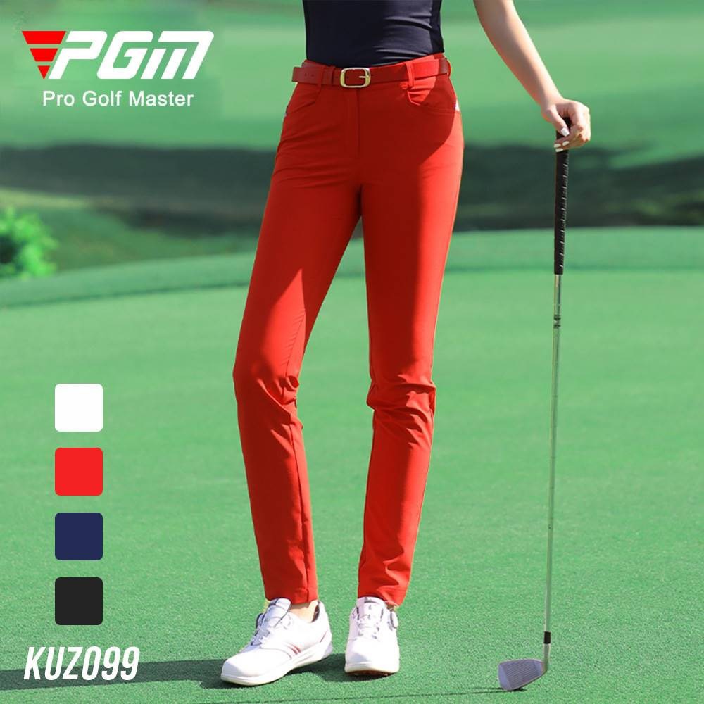 Quần golf nữ dài PGM thời trang thể thao chất vải siêu mềm nhanh khô thoáng khí GOLF PRO QN002