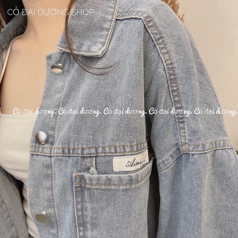 Set áo denim kèm cv