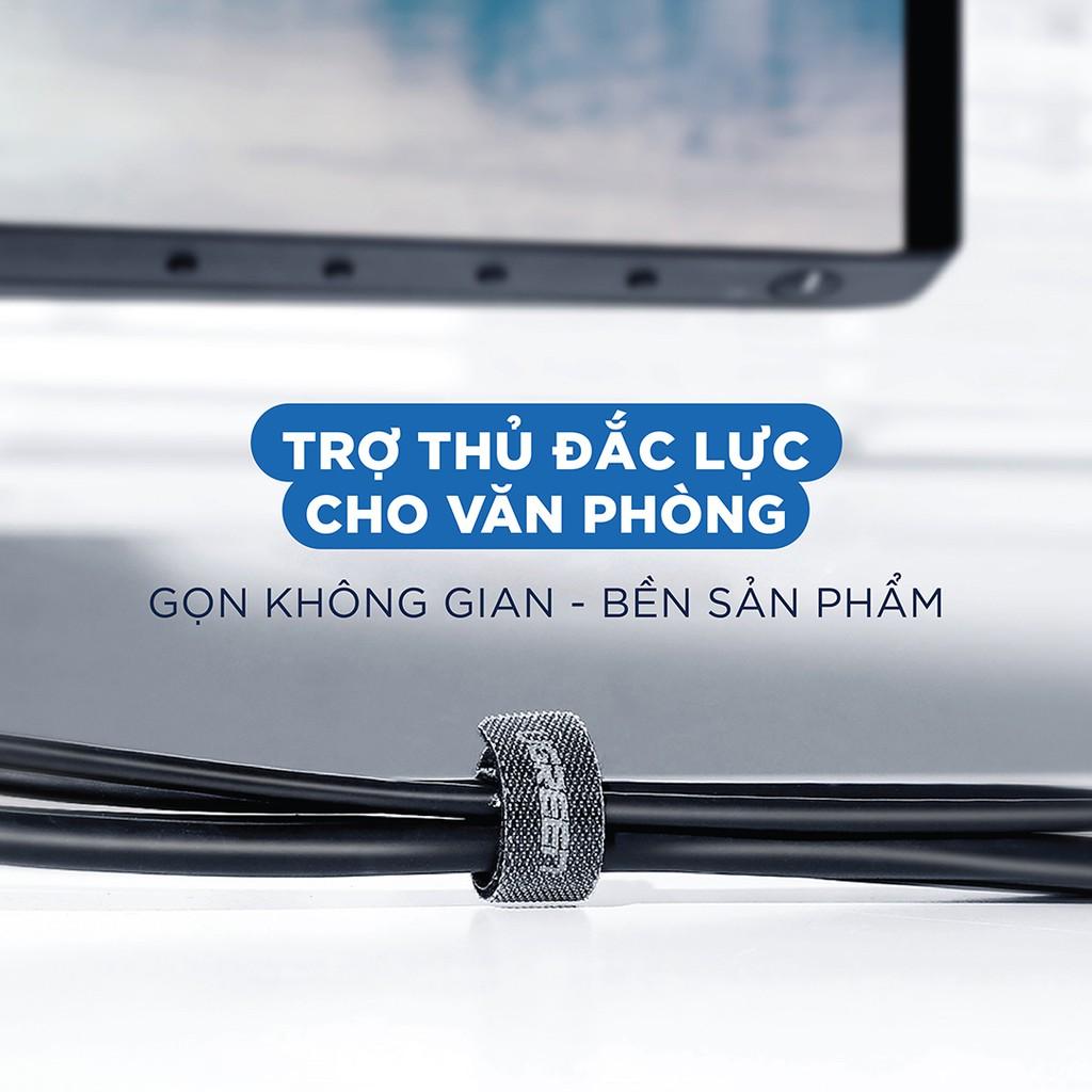 Dây dán tiên lợi Velcro làm gọn dây sạc, dây tai nghe,... UGREEN 50370- Hàng chính hãng