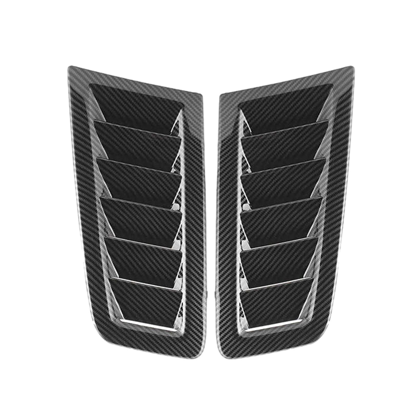 2 Pieces Bonnet Vents Hood Modified Accessory for Focus RS