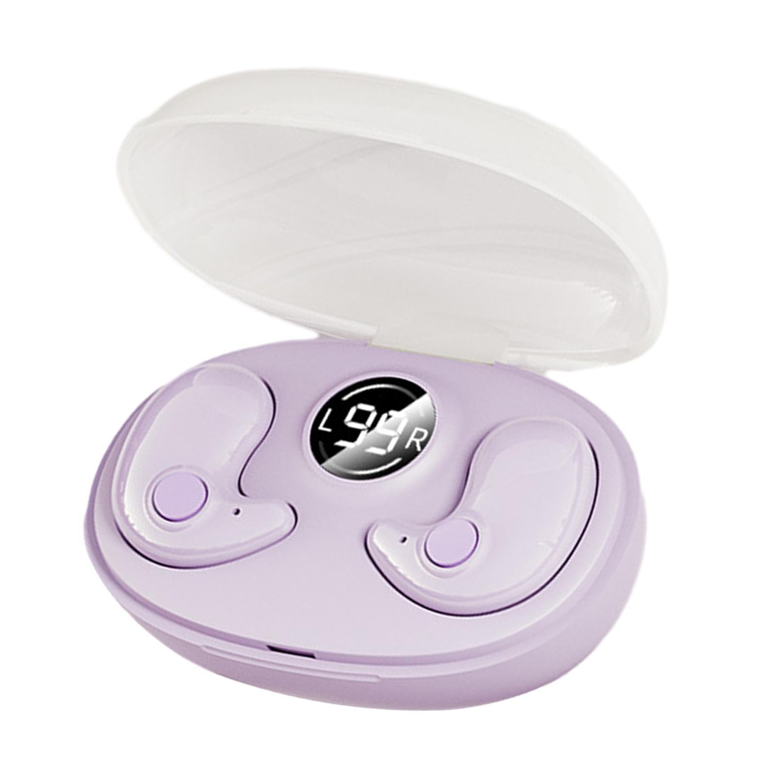 Bluetooth  Earpiece Stereo Noise Cancelling Mini Noise Blocking Earbuds Gaming Earphones for Sleeping Computer Music Working