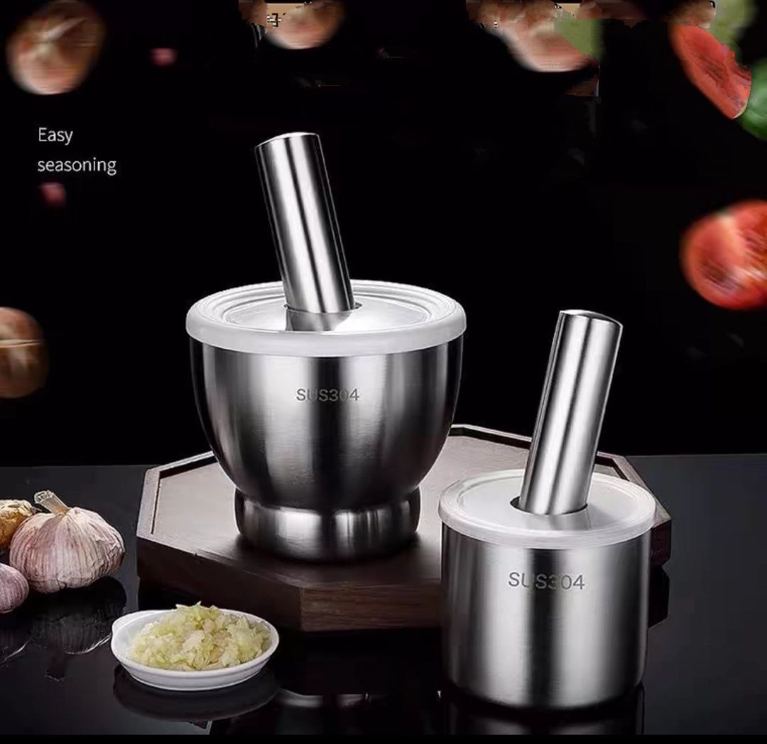 Chày cối inox - 1 chiếc - inox 304