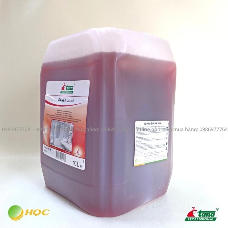 Siêu tẩy nhà tắm và nhà vệ sinh hương hoa SANET tasonil (10L)