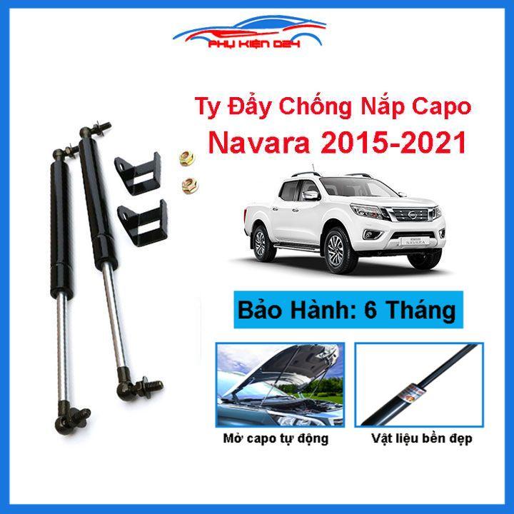Ty thủy lực chống nắp capo cho xe Navara NP300 D23 2014-2015-2016-2017-2018-2019-2020 hỗ trợ mở tự động