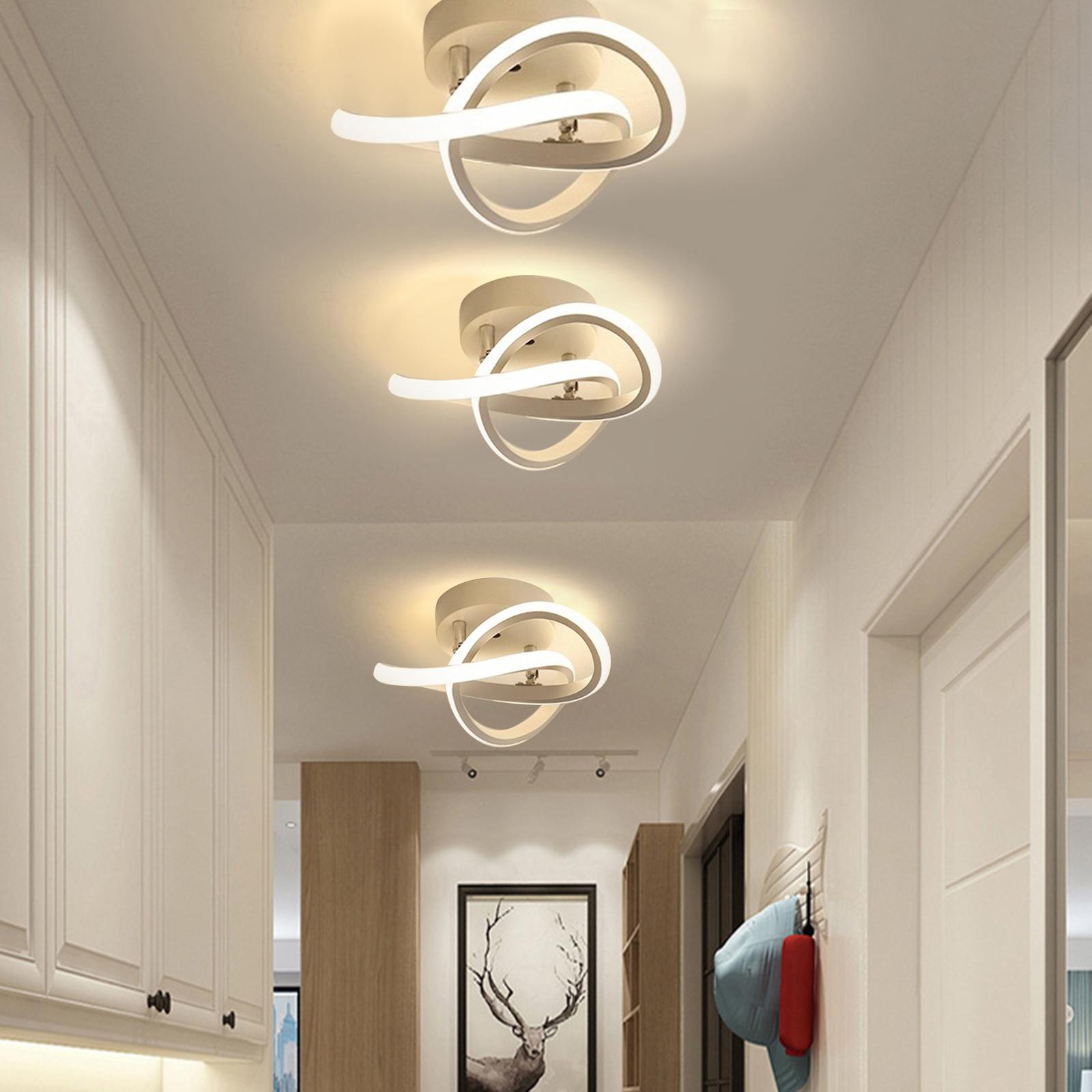 LED Ceiling Lights Hallway Lights Modern Ceiling Lamp White Light Motion Sensor for Bedroom Bathroom Entryway Balcony Corridor Aisle