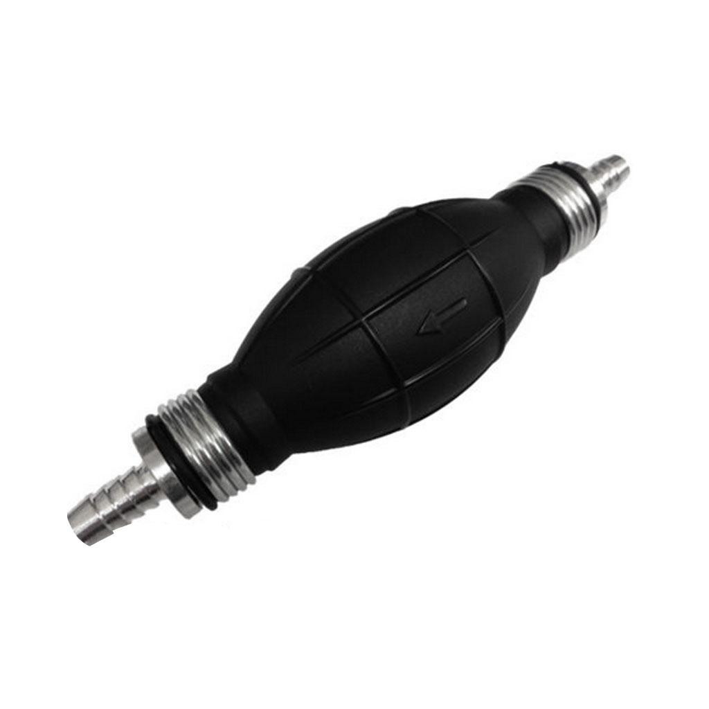 2pcs 8mm 5/16'' Straight Fuel Line Pump Primer Bulb Boat Petrol Inline